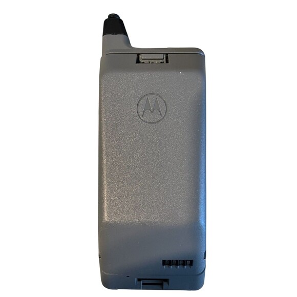 Vintage Motorola TELE TAC 200 Phone Original Box Manual Charger & Case POWERS UP - Picture 3 of 9